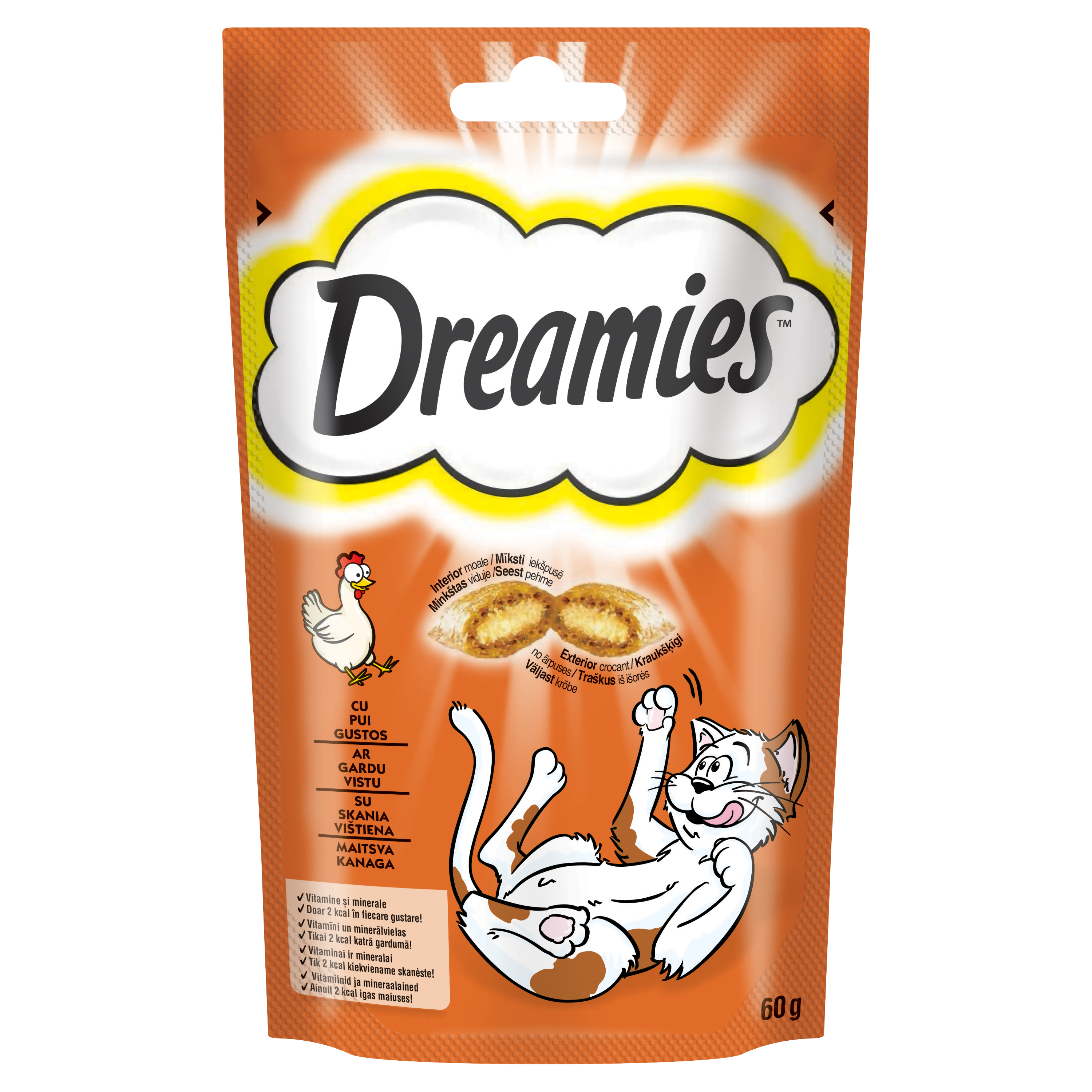 DREAMIES Care & Treats - Chicken - 60g DREAMIES Care & Treats - Chicken - 60g